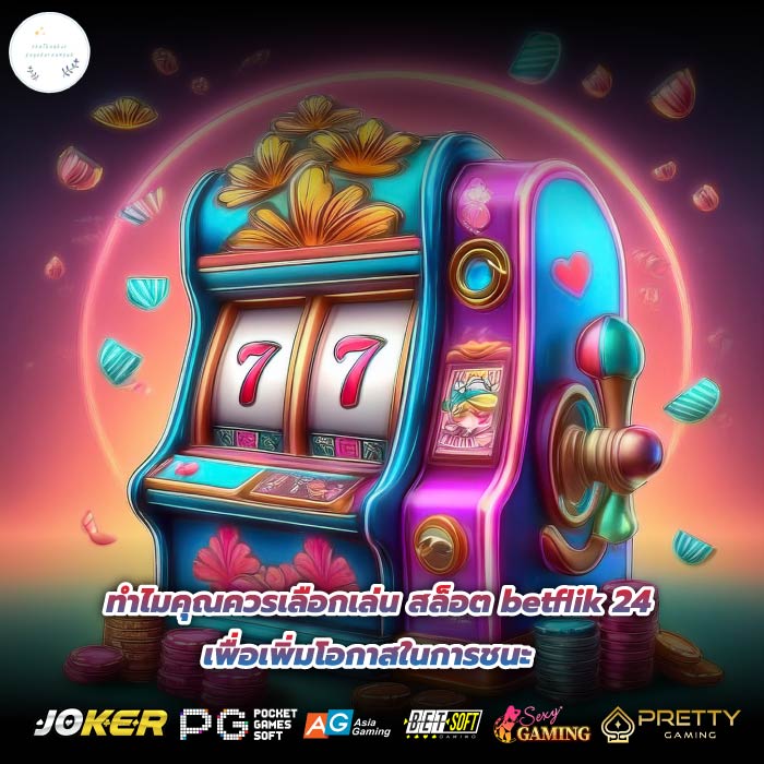 ทำไมคุณควรเลือกเล่น สล็อต betflik 24 เพื่อเพิ่มโอกาสในการชนะ